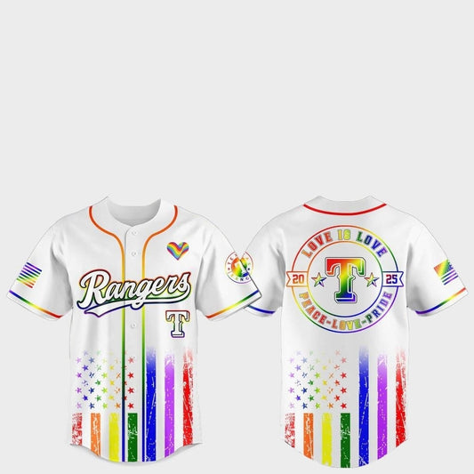 Texas Rangers Pride Month Love Is Love 2025 Jersey - Grishko.com T-Shirts, Hoodie, Sweatshirt | WearSparks.com