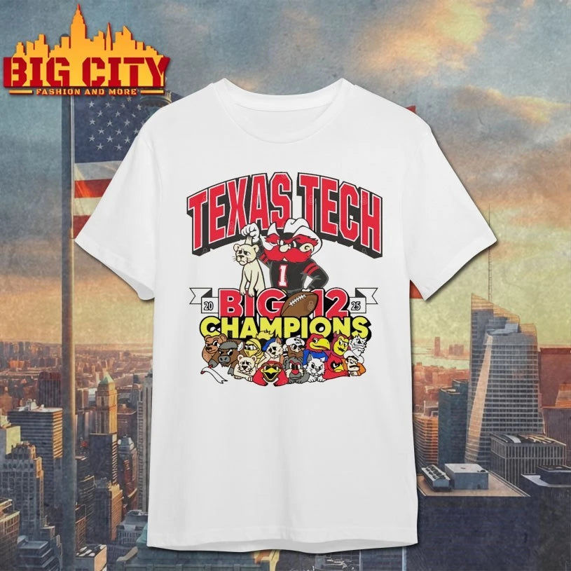 Texas Tech Big 12 Championship all Macos shirt
