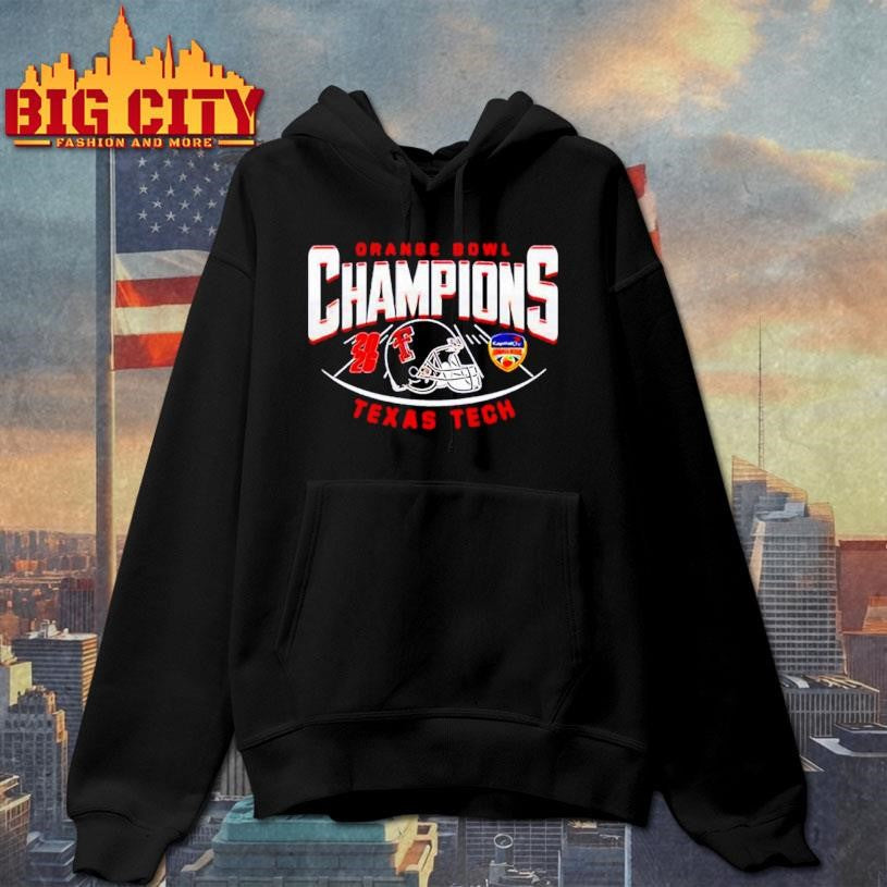 Texas Tech Orange Bowl Champions 2026 football Shirt