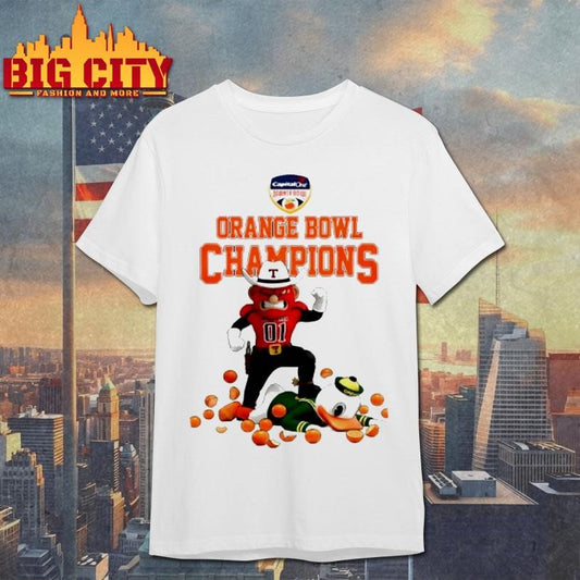 Texas Tech Red Raiders Bowl Game 2026 Champions Mascot Shirt