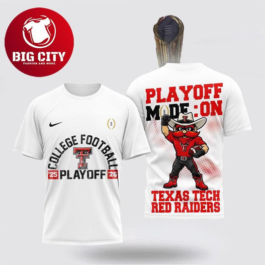 Texas Tech Red Raiders NCAA PlayOff Two Sided Shirt