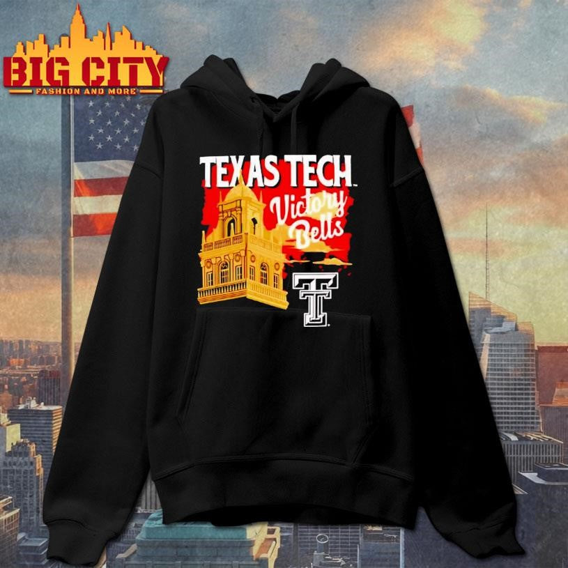 Texas Tech Red Raiders Victory Bell Tower Sunset Shirt