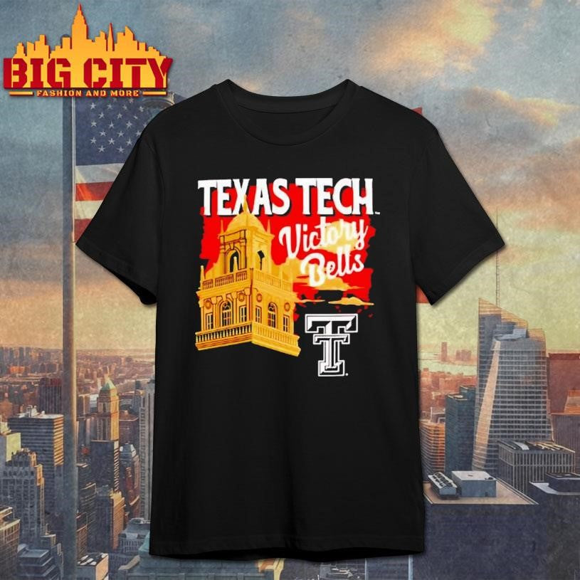 Texas Tech Red Raiders Victory Bell Tower Sunset Shirt