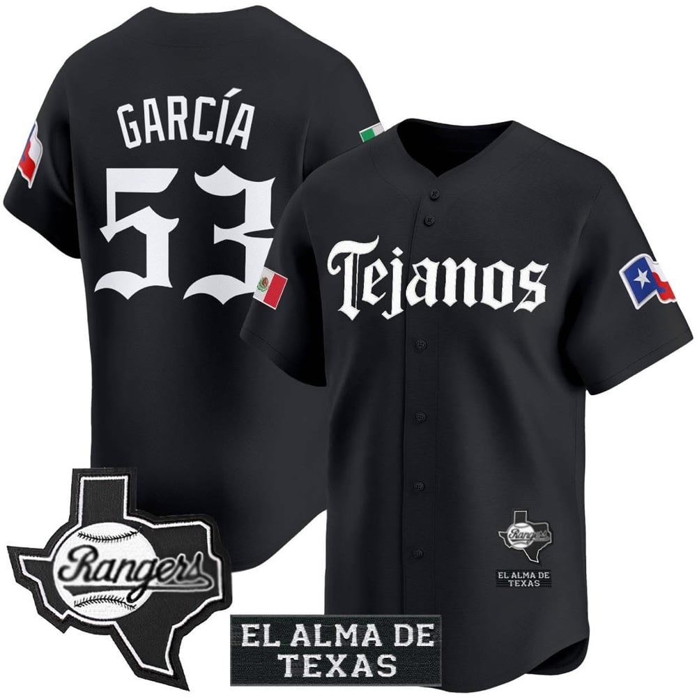 Texas Tejanos Garcia 53 Baseball Jersey - Grishko.com T-Shirts, Hoodie, Sweatshirt | WearSparks.com