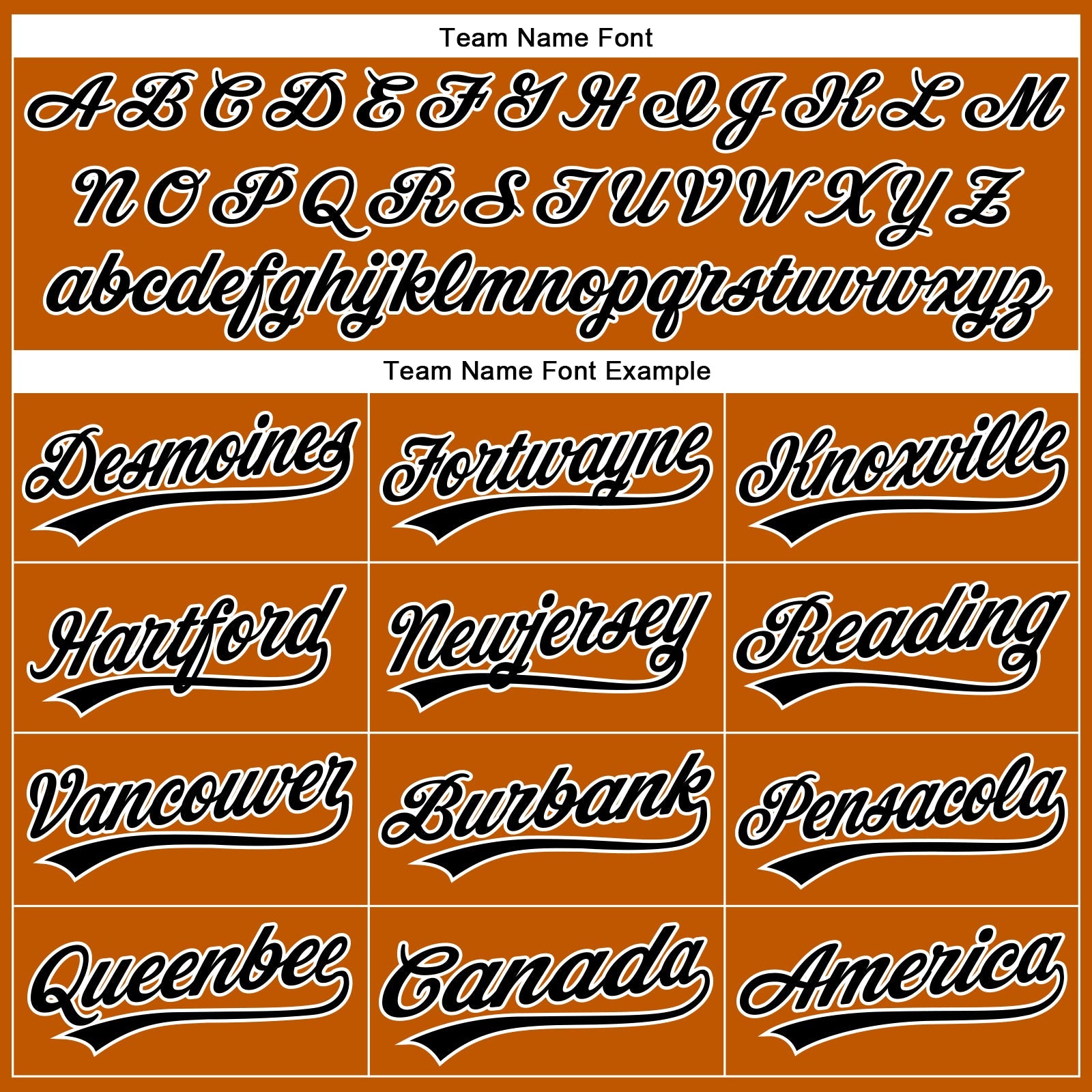 Custom Texas Orange Black-White Authentic Baseball Jersey