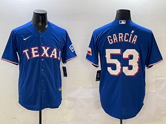 Texas Rangers #53 Adolis Garcia Fan Edition Style 1