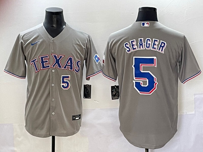 Texas Rangers #5 Corey Seager Rangers Adult Style 1