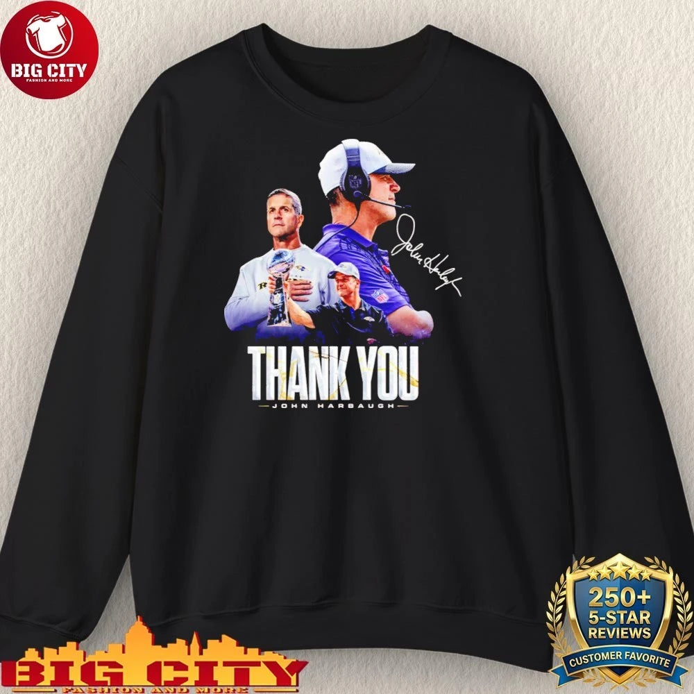 Thank You John Harbaugh Shirt
