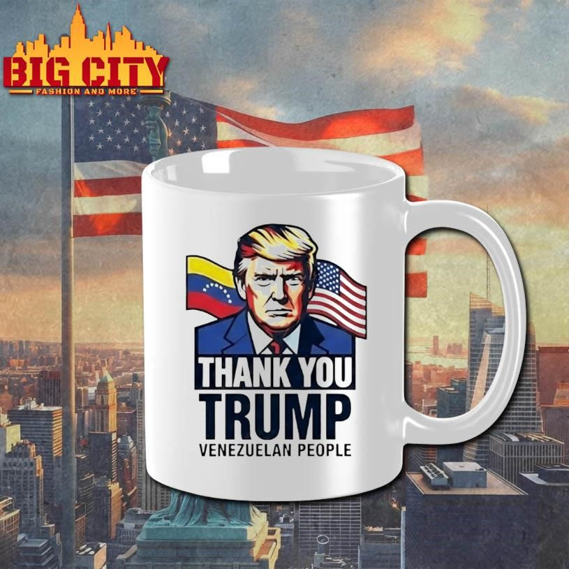 Thank You Trump Venezuelan People 2026 Shirt