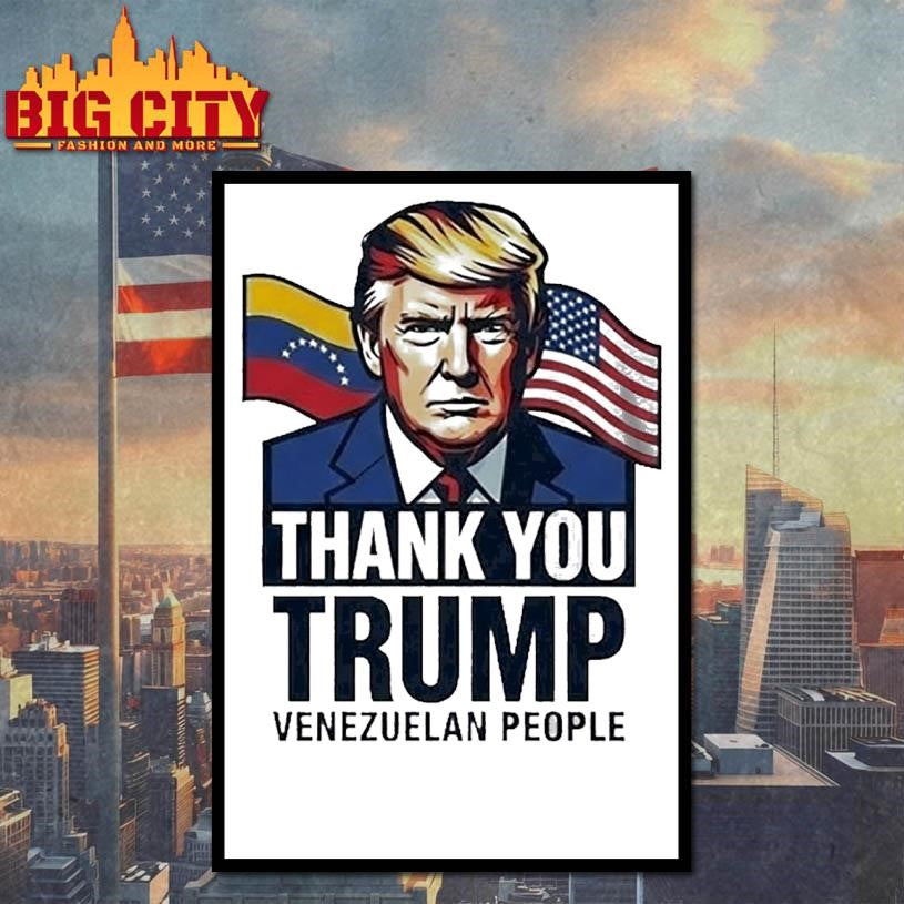Thank You Trump Venezuelan People Shirt