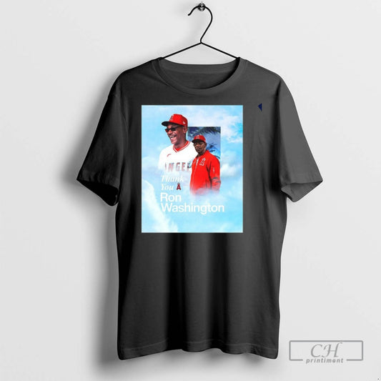 Thank You Ron Washington Los Angeles Angels T Shirts