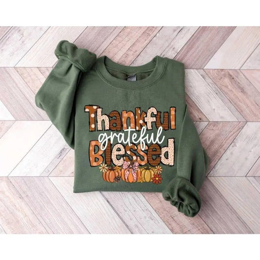 Thankful Sweatshirt, Hoodie, T