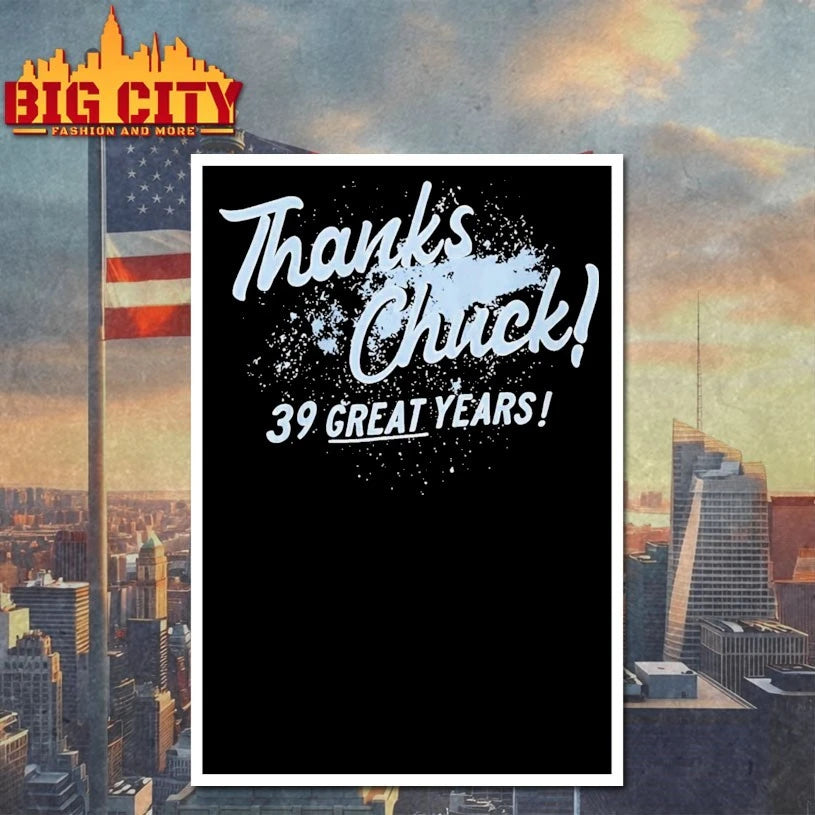 Thanks Chuck 39 Great Years shirt