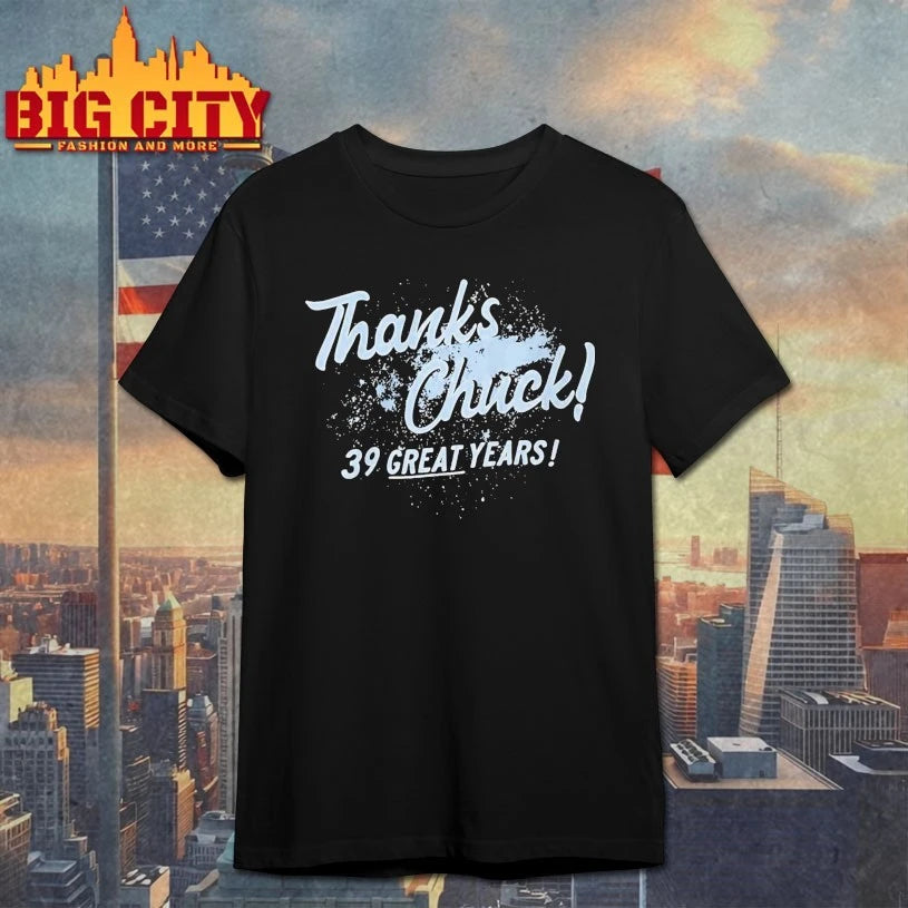 Thanks Chuck 39 Great Years shirt