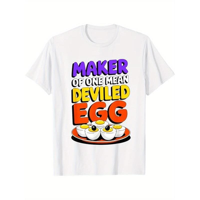 Thanksgiving Best Deviled Eggs Maker Mean Deviled Egg Lovers T-Shirt, 100% Cotton, Thanksgiving Gift for Male Family and...