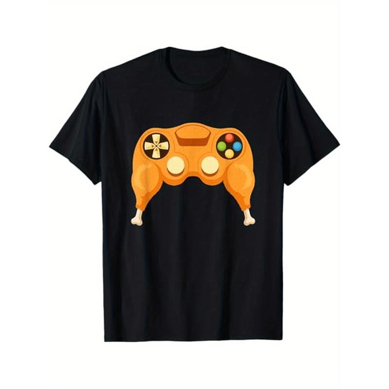 Thanksgiving Gamer Turkey Controller Video Gamer Boys Girls T-Shirt Halloween Thanksgiving Christmas Gifts for Men Women...