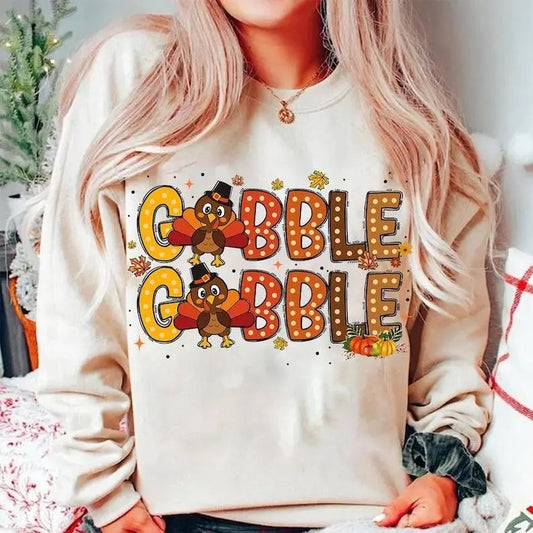 Thanksgiving Gobble Sweatshirt, Hoodie, T