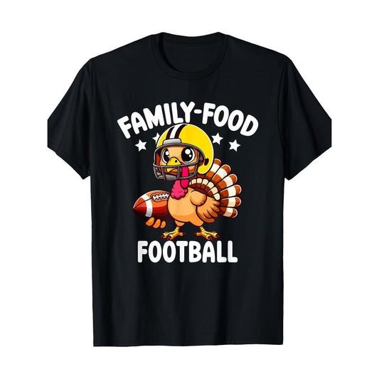 Thanksgiving Turkey T-Shirt-100% Cotton 220g made in usa Hoodie, Sweatshirt | WearSparks.com