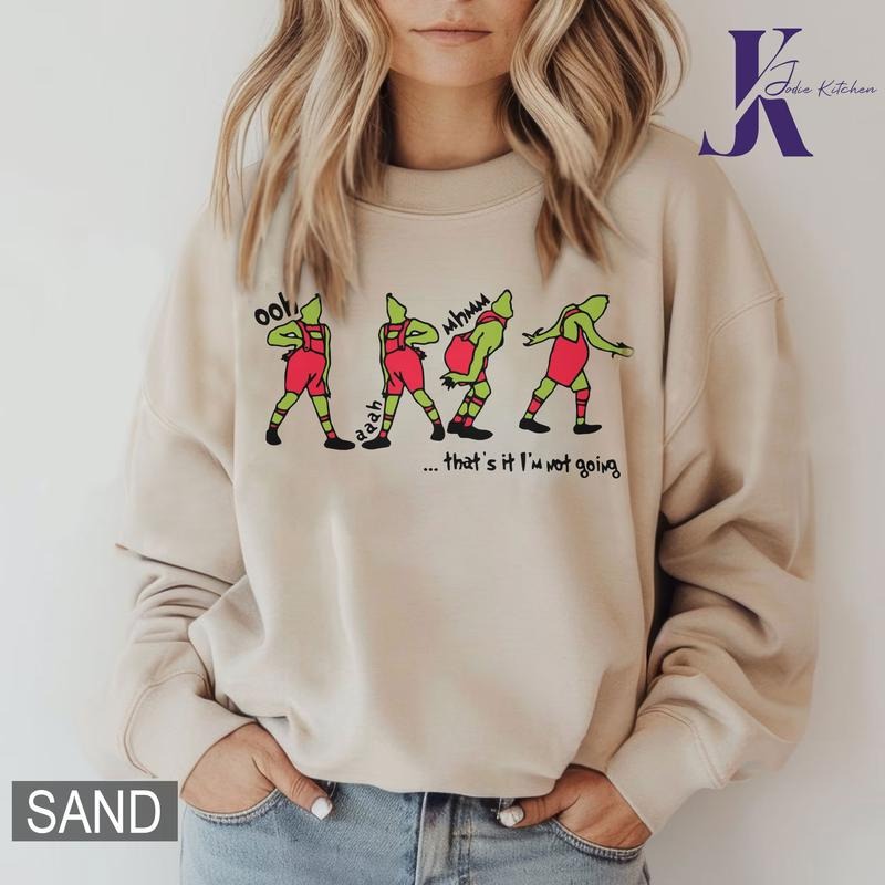 That's It I'm Not Going Sweatshirt, Grinc Christmas Shirt, Christmas Movie Shirt, Family Matching Xmas Shirt, Christmas...
