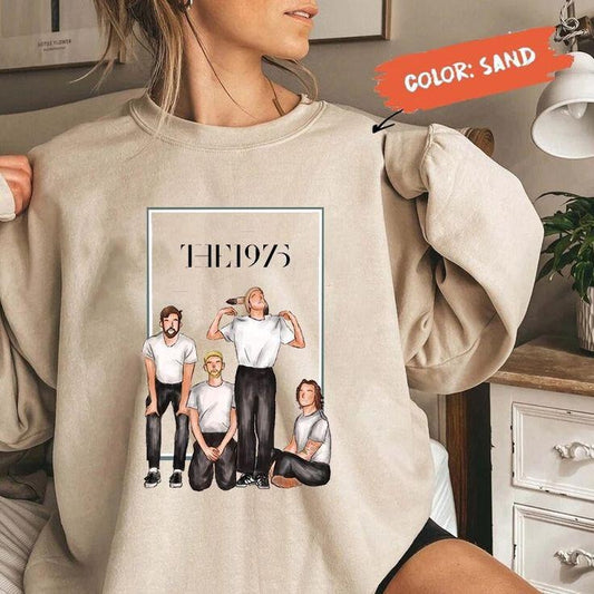 The 1975 North America Tour Sweatshirt, Retro Music Band Tribute T-Shirts, Hoodie | WearSparks.com