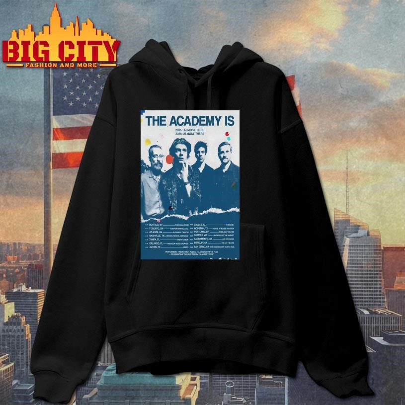 The Academy IS Spring 2026 Tour Poster Shirt