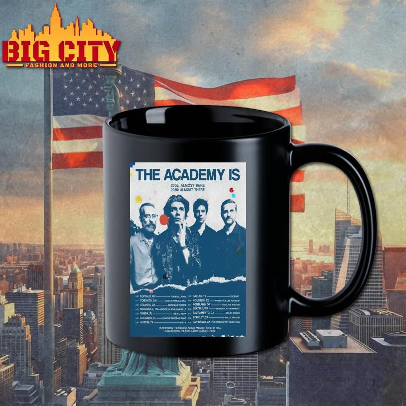 The Academy IS Spring 2026 Tour Poster Shirt
