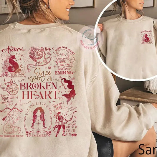 The Archer And The Fox Shirt, Ballad Of The Archer And The Fox Shirt, Bookish Shirt, Fantasy Reader Shirt, Once Upon A...