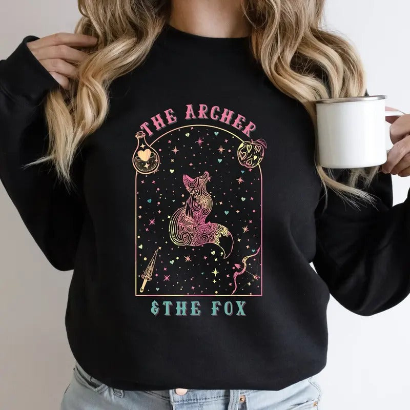 The Ballad of the Archer and the Fox Sweatshirt, Once Upon a Broken Heart Hoodie, Evangeline Fox Jacks Womenswear Shirt,...