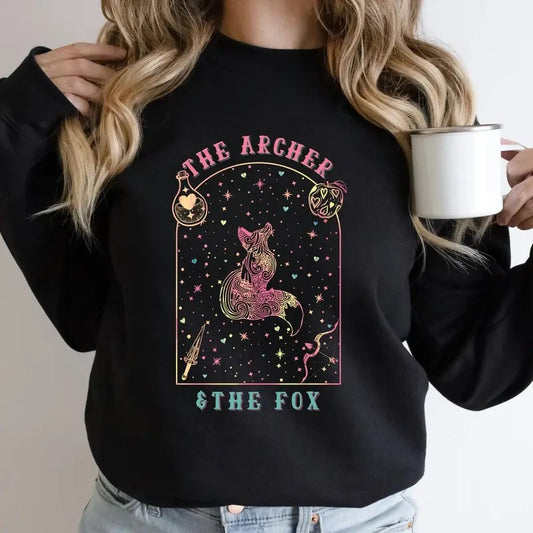 The Ballad of the Archer and the Fox Sweatshirt, Once Upon a Broken Heart Hoodie, Evangeline Fox Jacks Womenswear Shirt,...