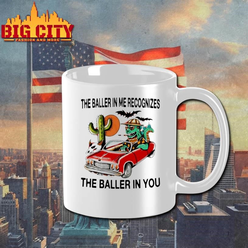 The Baller In Me Recognizes The Baller In You Circle Shirt