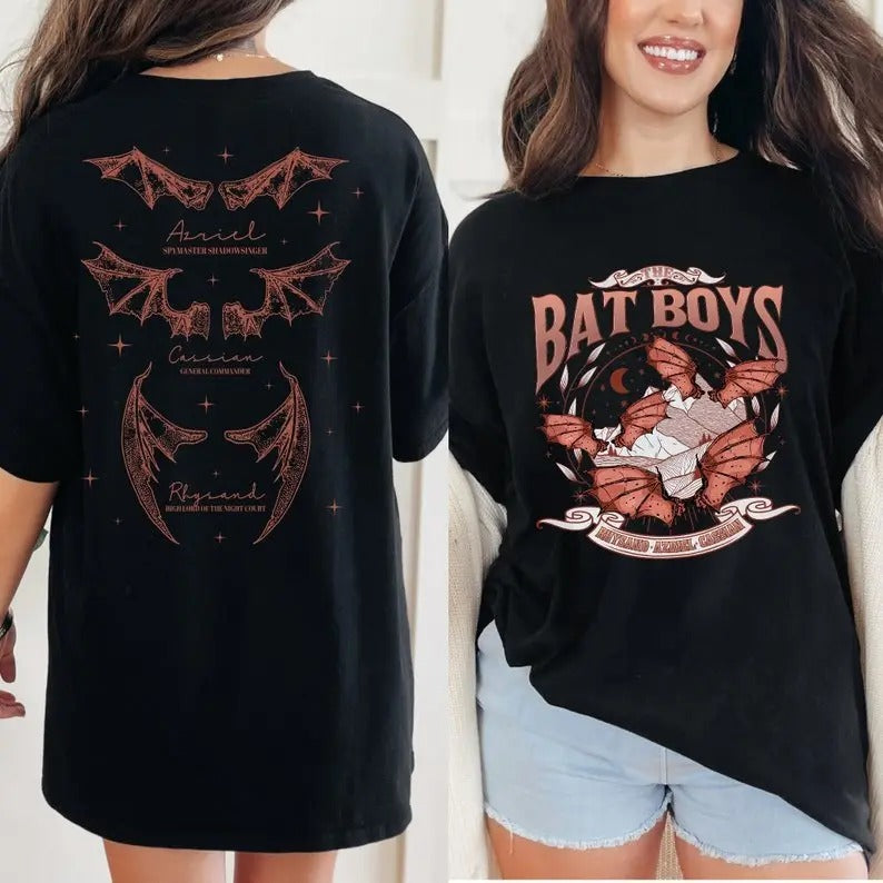 The Bat Boys Shirt, ACOTAR Merch, Night Court Illyrians Tee, A Court of Thorns and Roses Shirt Hoodie, Sweatshirt