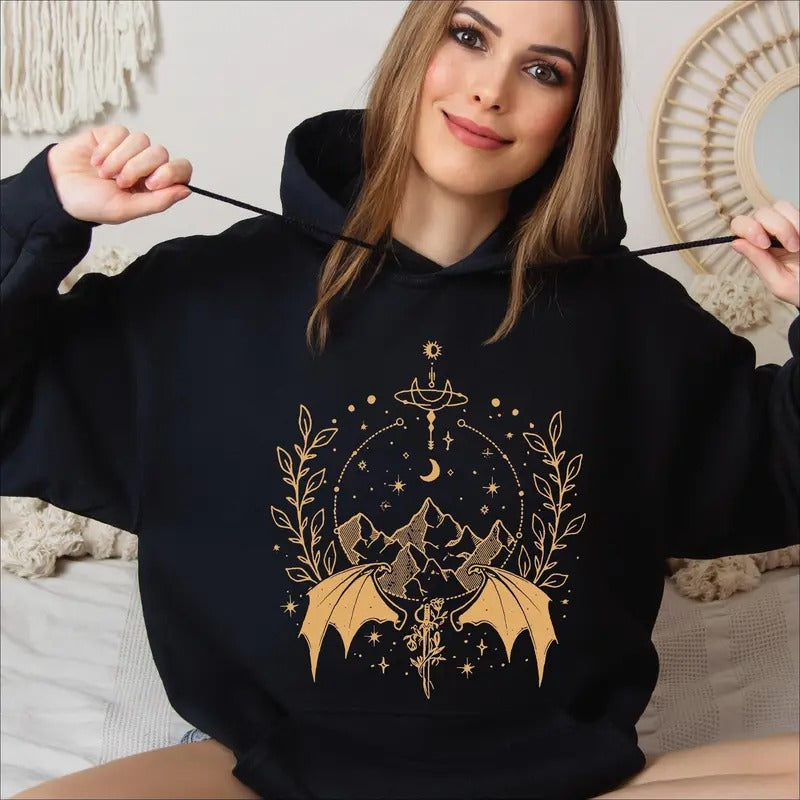 The Bat Boys Sweatshirt, Velaris Graphic Hoodie, The Night Court, City of Starlight, A Court of Thorns and Roses, Acotar...