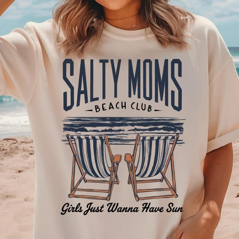 The Beach Club Shirt  T-Shirt, Trendy Summer,Aesthetic Beach T-Shirt, Classic Retro Graphic Unisex Tee Gift For Men and...