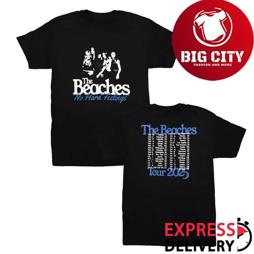 The Beaches 2025 Tour Two Sided Shirt
