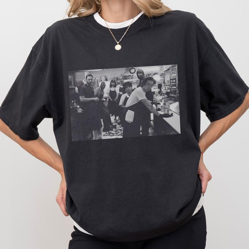 The Bear TV Show Shirt, Unisex White Grey or Black T-Shirt of The Bear Television Series at The Beef of Chicagoland on FX...