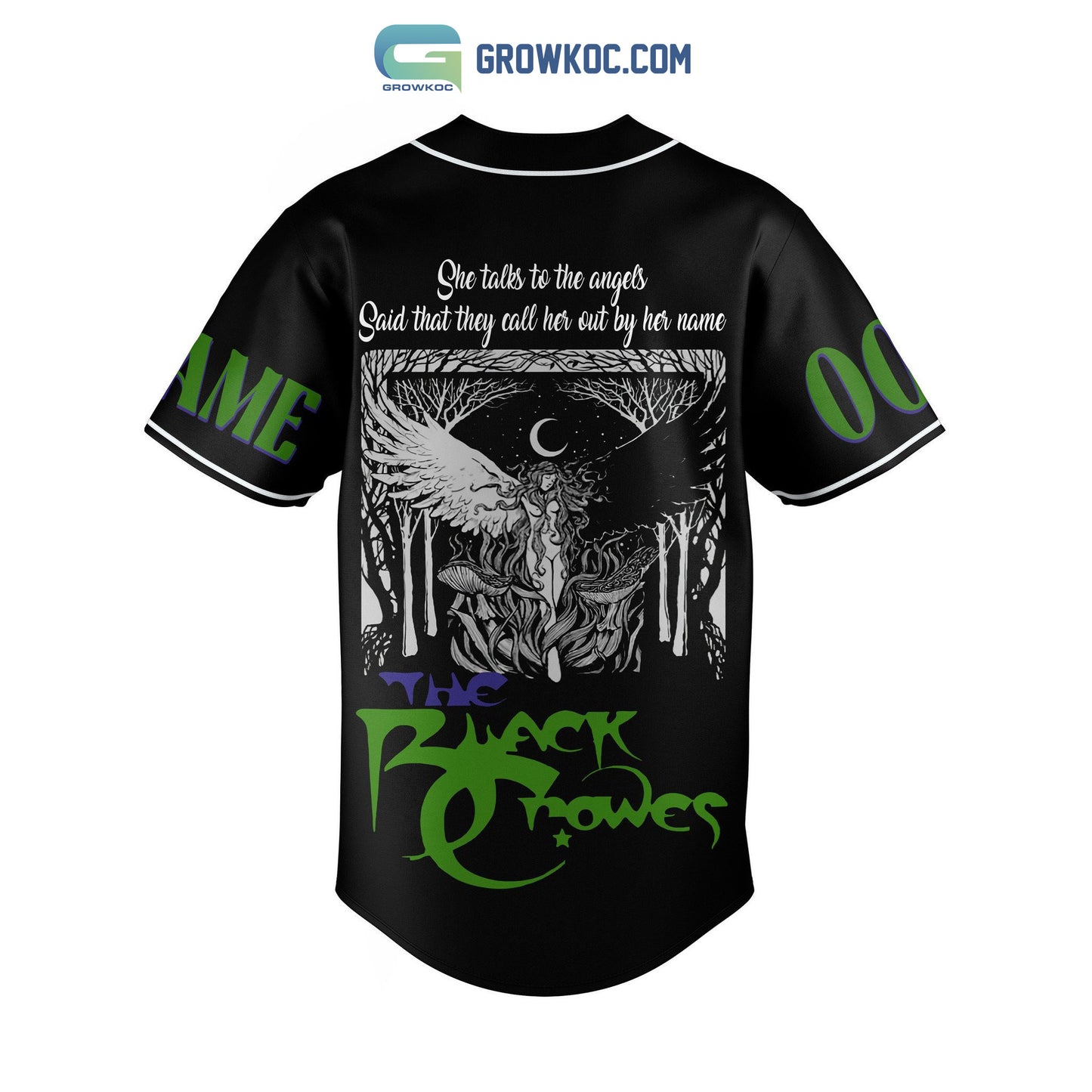 The Black Crowes Remedy Personalized Baseball Jersey