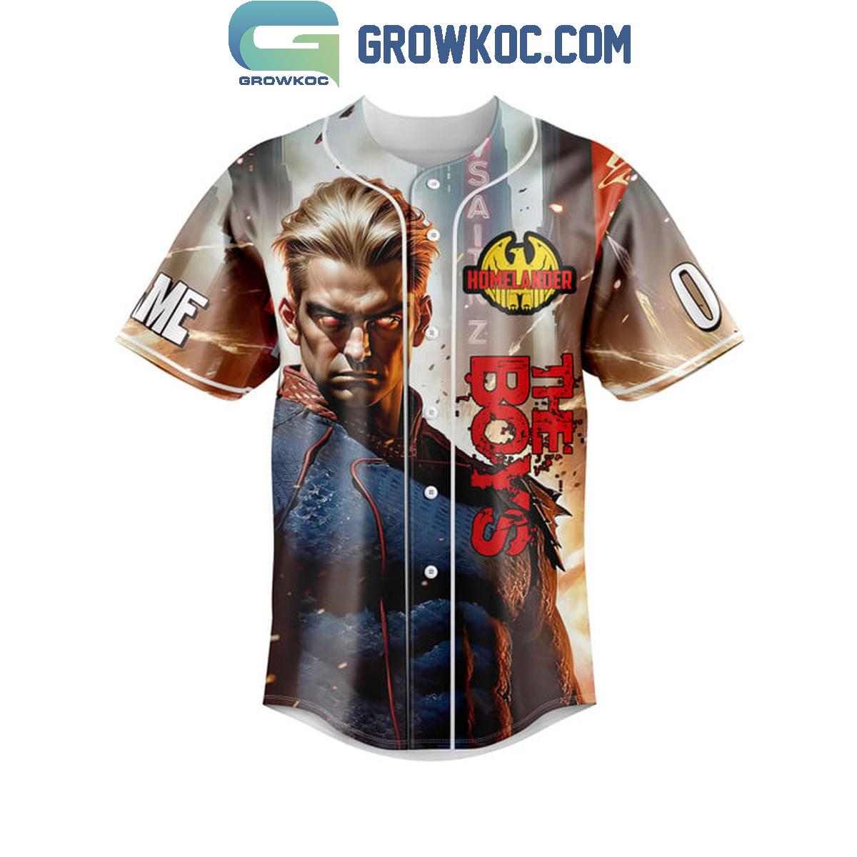 The Boys Homelander The Revenge Fan Personalized Baseball Jersey