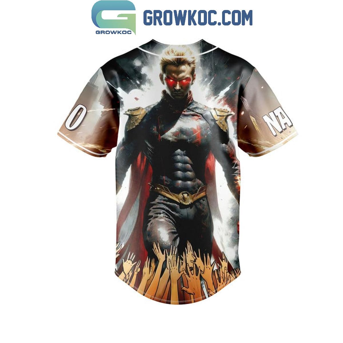 The Boys Homelander The Revenge Fan Personalized Baseball Jersey