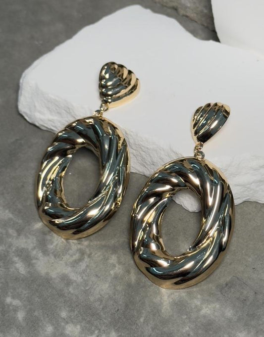 The Brunny Golden Aura Hoops - Elegant Gold-Tone Hoop Earrings T-Shirts, Hoodie, Sweatshirt | WearSparks.com