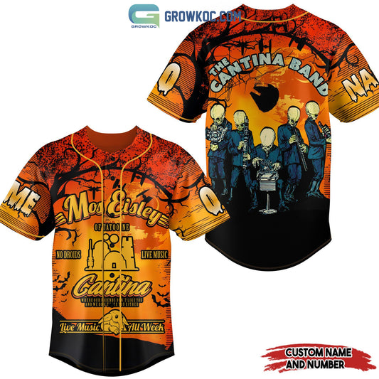 The Cantina Band Mos Eisley Of Tatooine No Droids Live Music Halloween Personalized Baseball Jersey