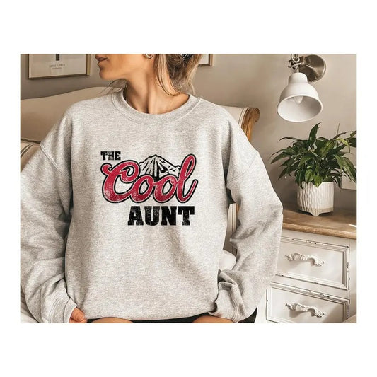 The Cool Aunt Shirt, Aunt Gift, Mothers Day Shirt Hoodie, Sweatshirt | WearSparks.com