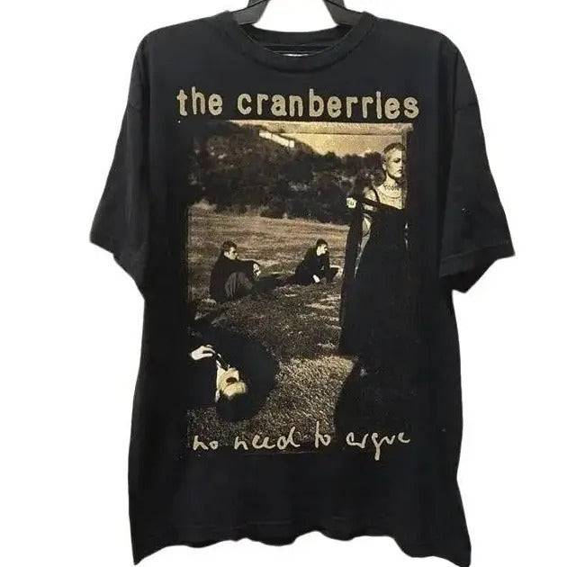 The Cranberries 1995 No need to argue Tee Cotton Unisex S-5XL Shirt EE2903 Baggy Fabric Hoodie, Sweatshirt | WearSparks.com