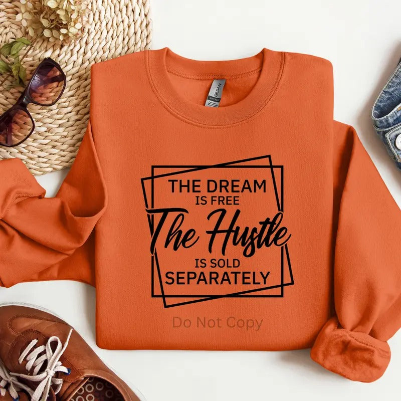 The Dream Is Free Screen Print Transfer T-Shirts, Hoodie, Sweatshirt | WearSparks.com