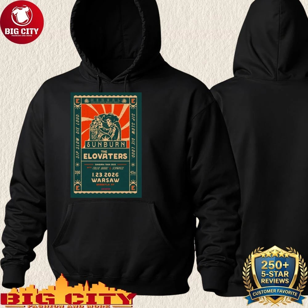 The Elovaters 1.23.2026 Brooklyn NY Poster Shirt