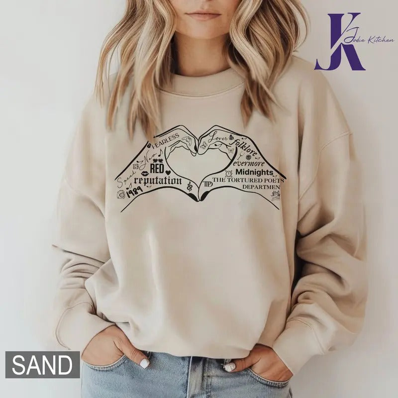The Eras Tour Shirt, Funny Popular Eras Shirt, Girls Tour Sweatshirt, Girl Trip Top, Eras Merch Gifts, Fan MusicTour...