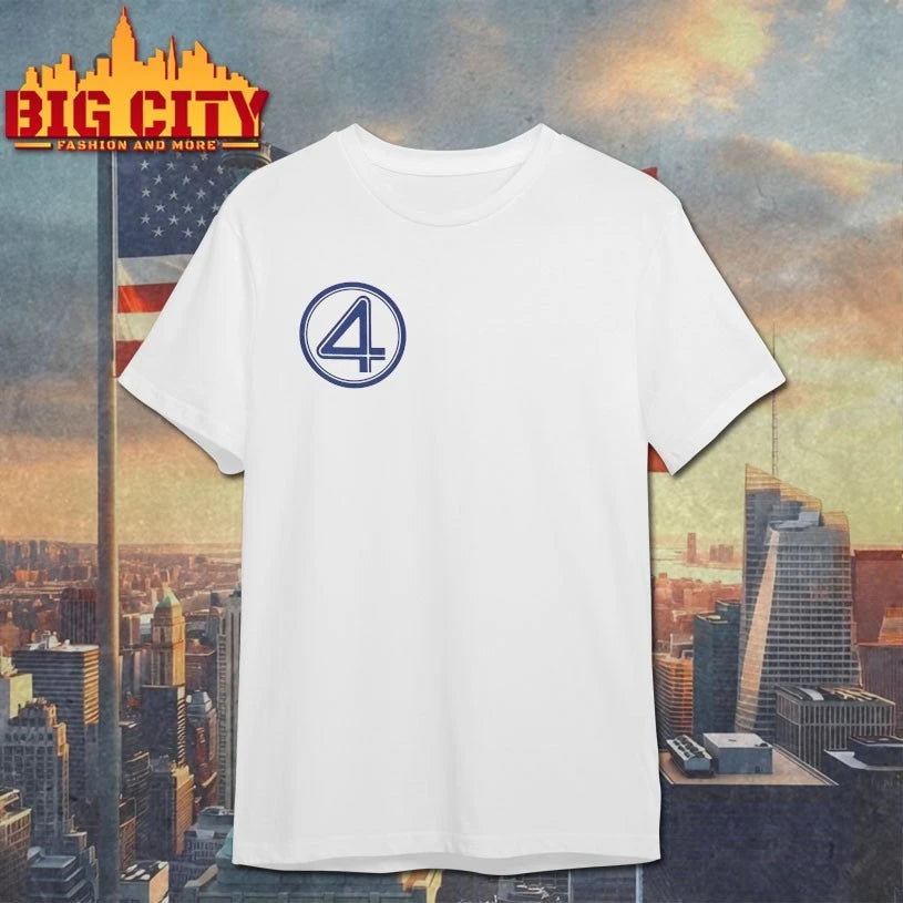 The Fantastic Four Johnny Storm 4 Number shirt