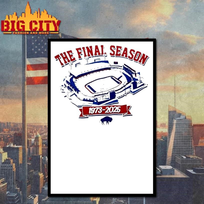 The Final Season Bufalo Bills 1973 2025 Shirt
