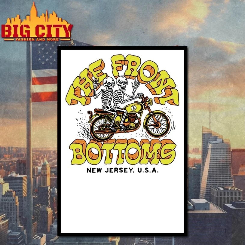 The Front Bottoms Motorcycle Skeletons New Jersey USA shirt