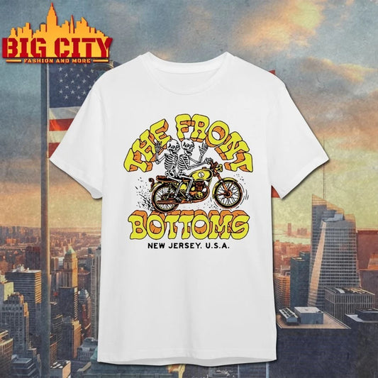 The Front Bottoms Motorcycle Skeletons New Jersey USA shirt