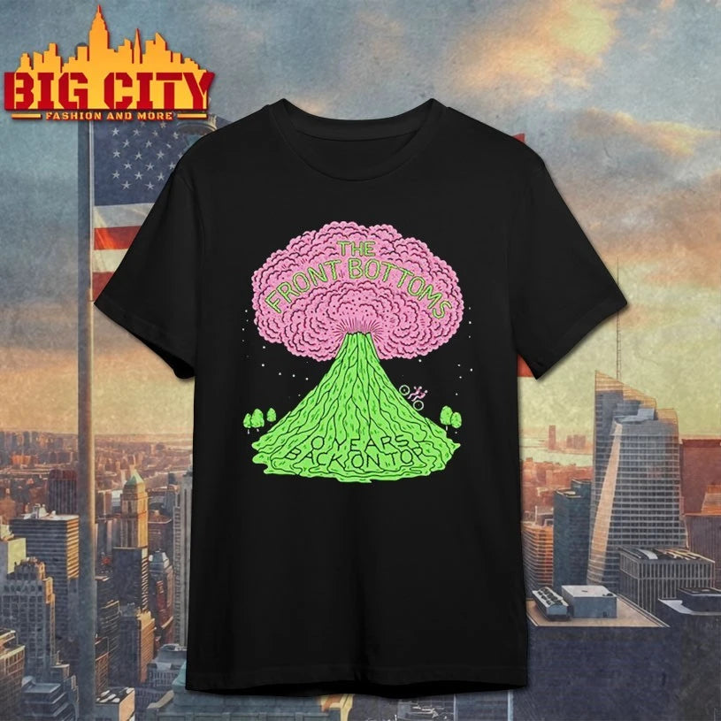 The Front Bottoms Volcano 10 year back on top shirt
